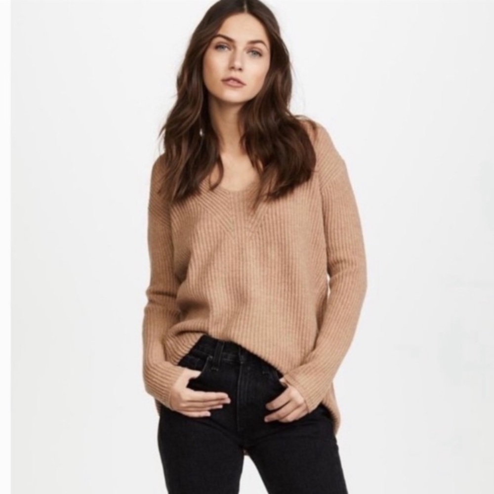 Madewell Woodside Pullover Merino Wool Sweater Size: Small - Picture 2 of 7